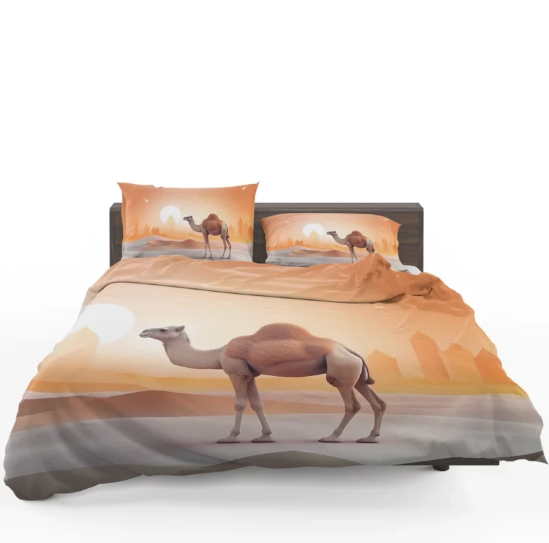 Eid al-Adha Camel Artwork Bedding Set 1