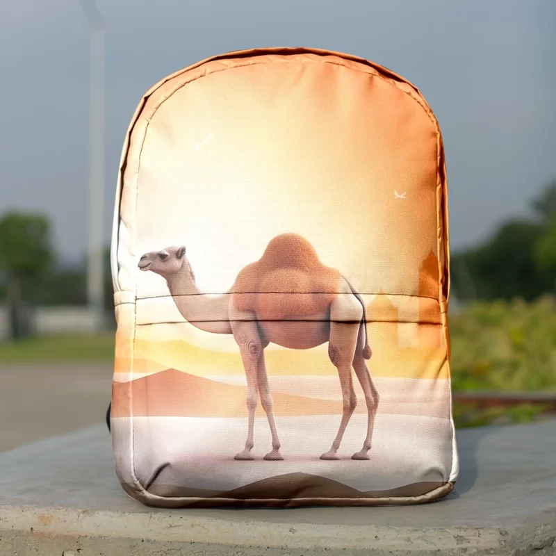 Eid al-Adha Camel Artwork Minimalist Backpack