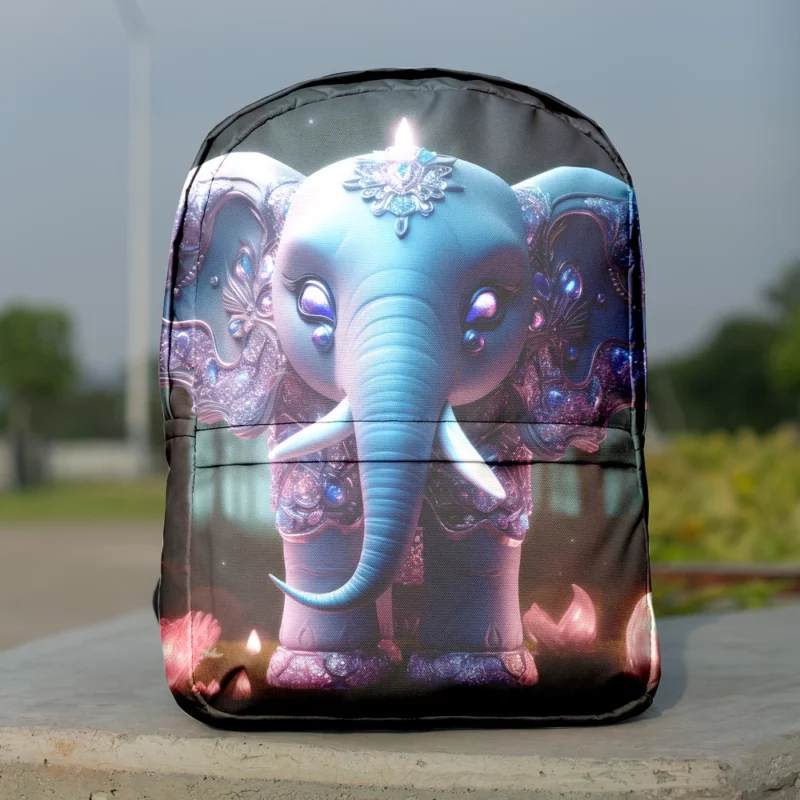 Elephant in the Dark Forest Minimalist Backpack