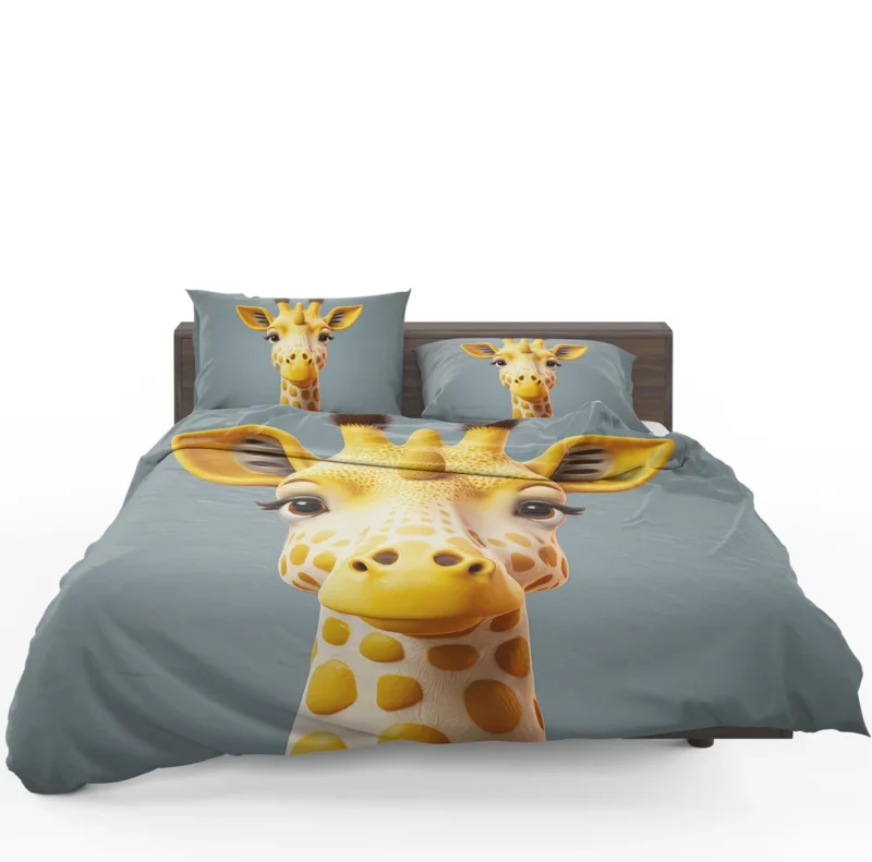 Fantastical Horned Giraffe Bedding Set 1