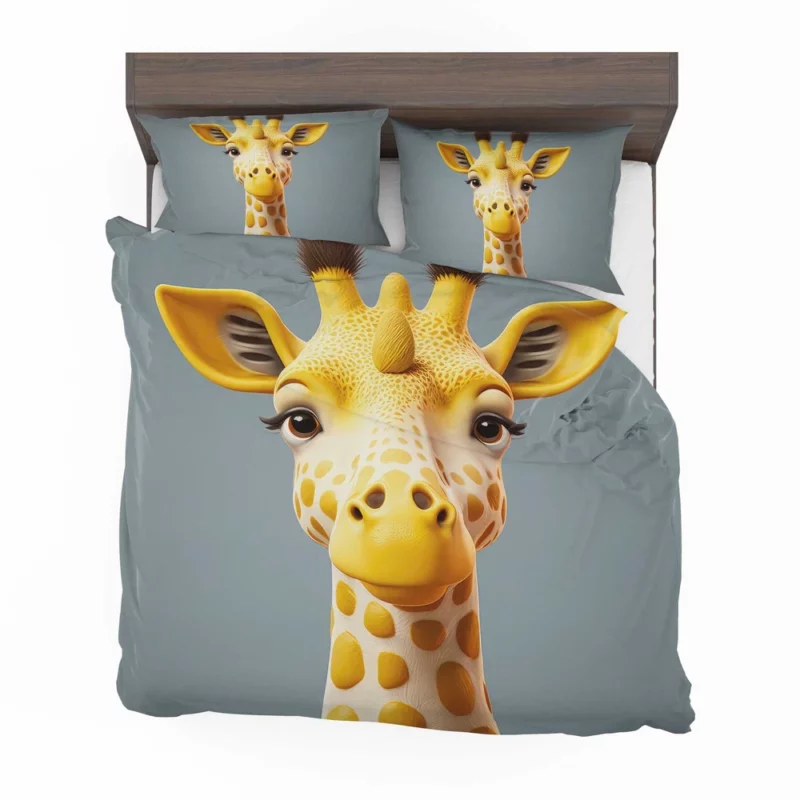 Fantastical Horned Giraffe Bedding Set 2