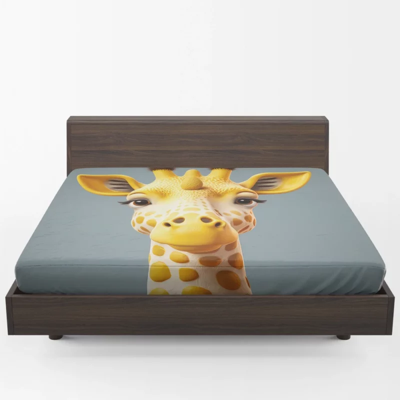 Fantastical Horned Giraffe Fitted Sheet 1