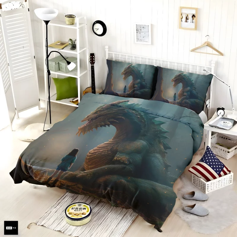 Fantasy Dragon Artwork Bedding Set