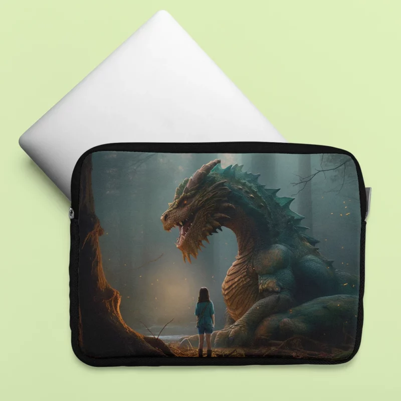 Fantasy Dragon Artwork Laptop Sleeve