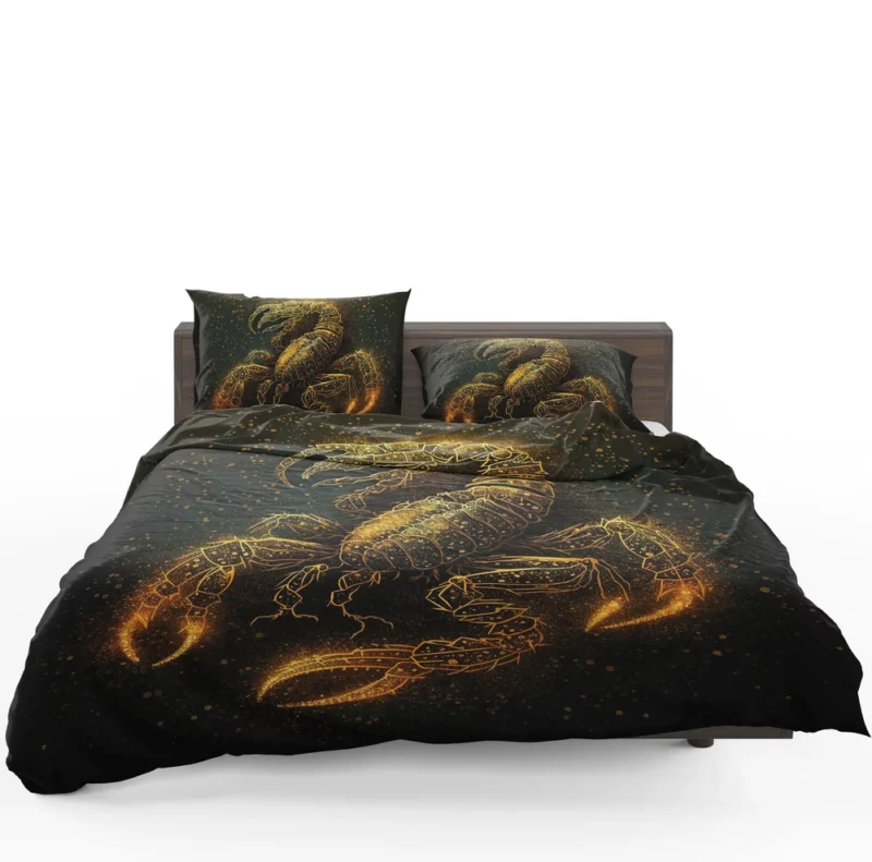 Fantasy Scorpio Zodiac Art Bedding Set 1