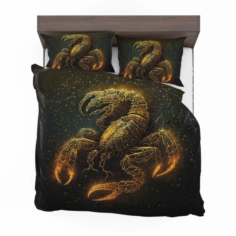 Fantasy Scorpio Zodiac Art Bedding Set 2