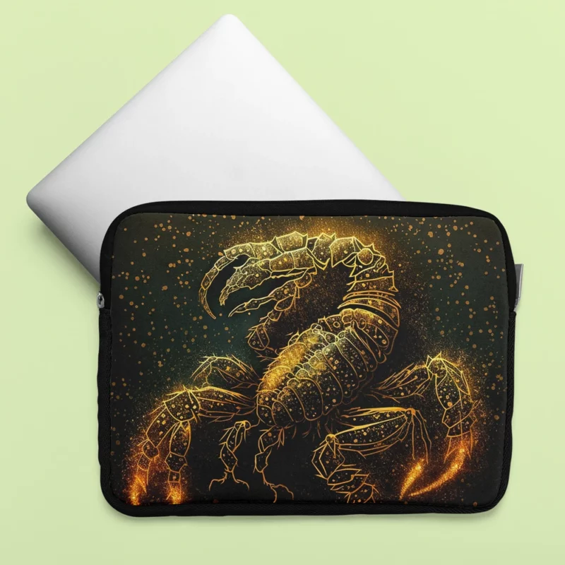 Fantasy Scorpio Zodiac Art Laptop Sleeve