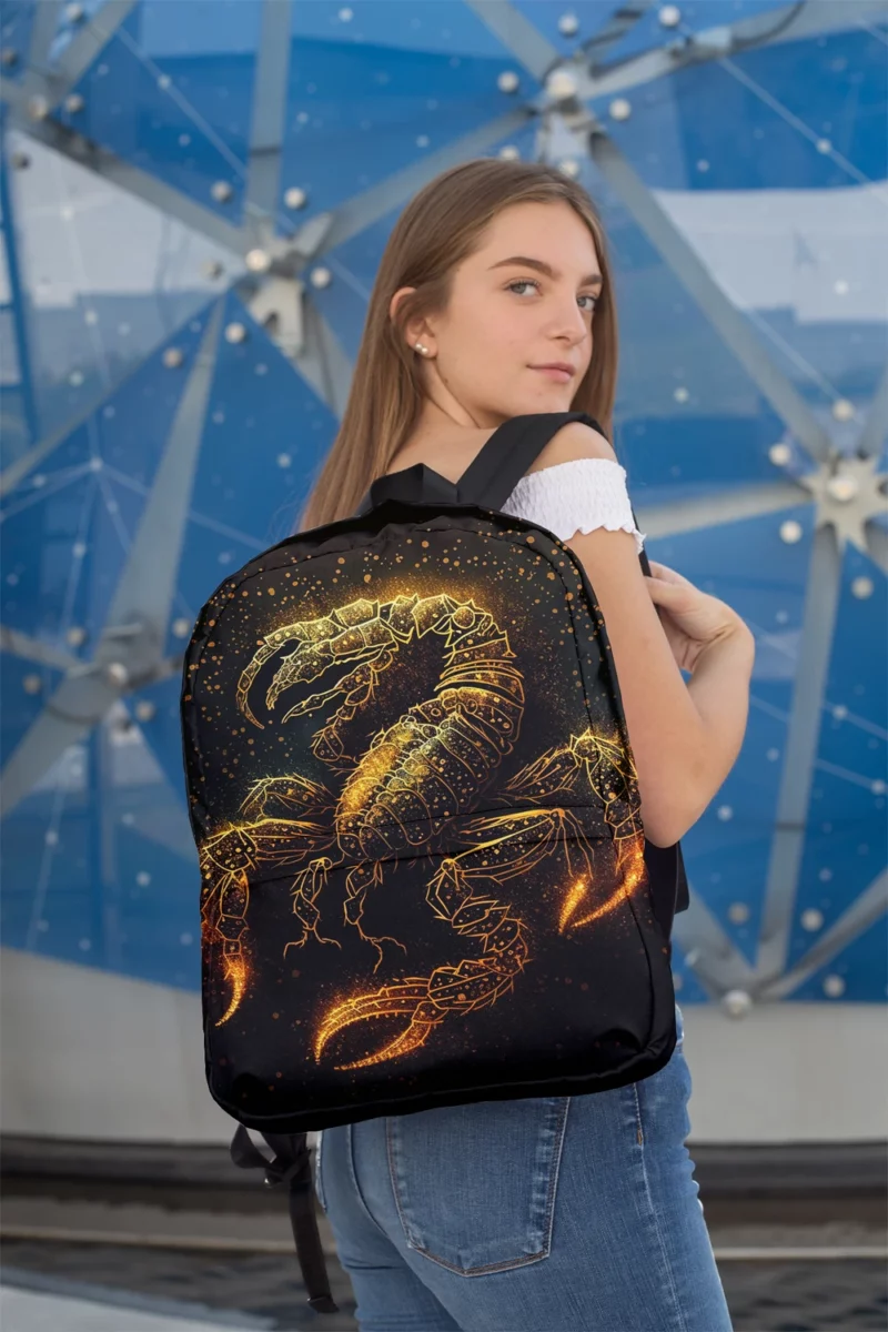 Fantasy Scorpio Zodiac Art Minimalist Backpack 2