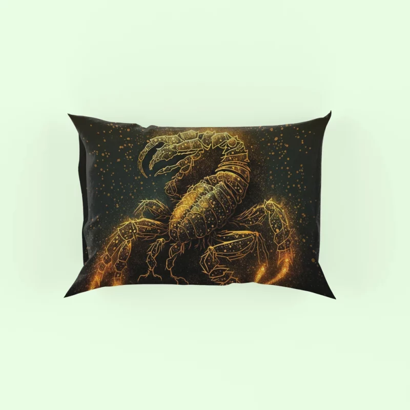 Fantasy Scorpio Zodiac Art Pillow Case