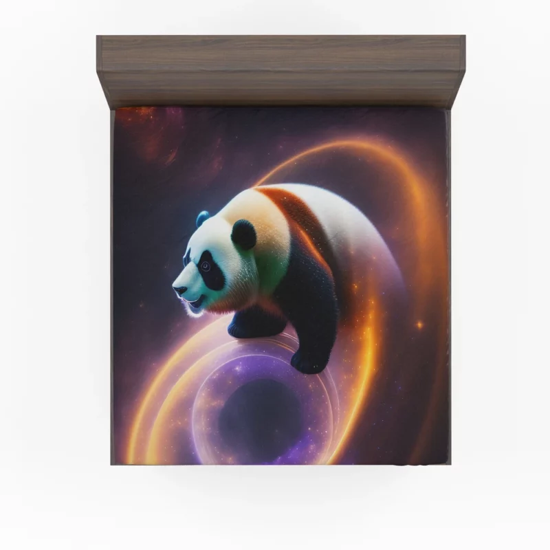 Flying Panda in a Galaxy Fitted Sheet