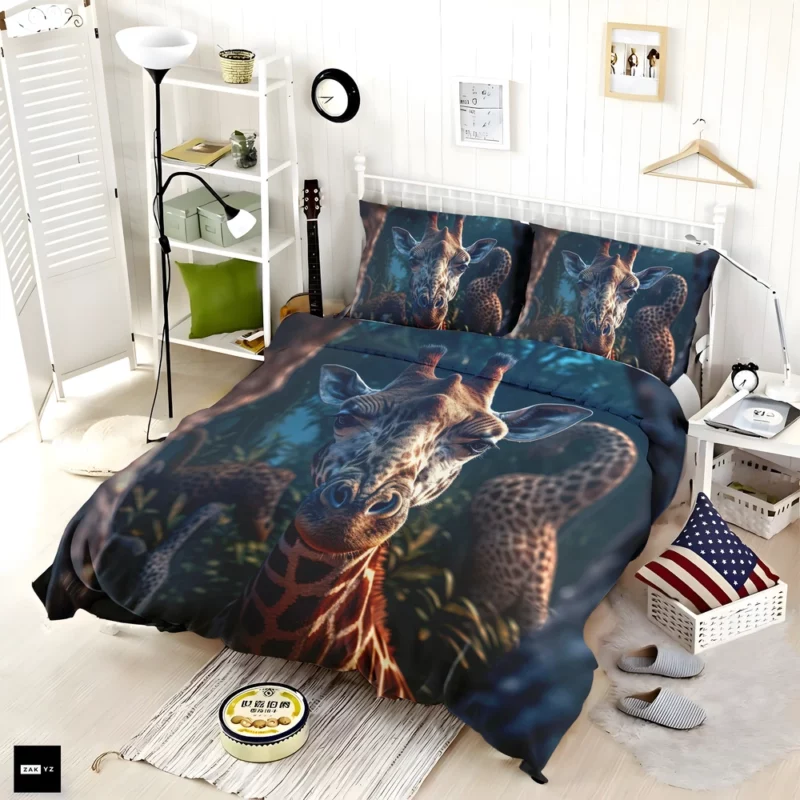 Forest Wildlife Photography Bedding Set