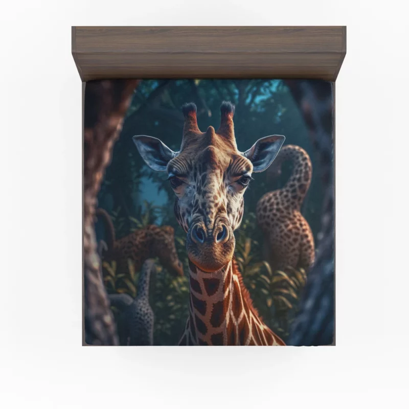 Forest Wildlife Photography Fitted Sheet