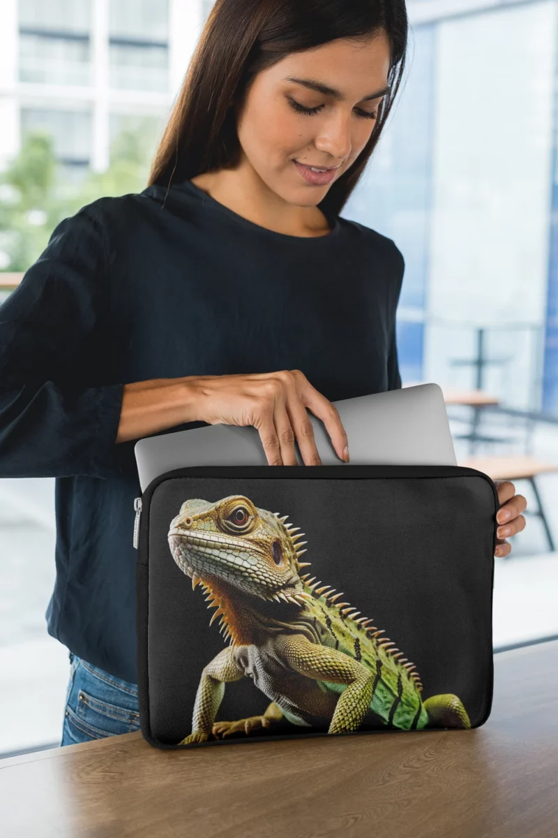 Full Body Lizard AI Art Laptop Sleeve 1