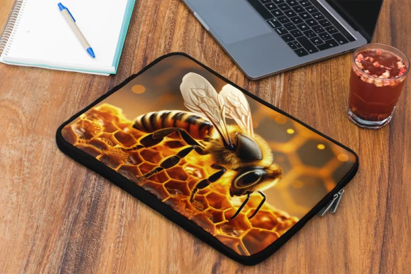 Geometric Beehive Concept Laptop Sleeve 2