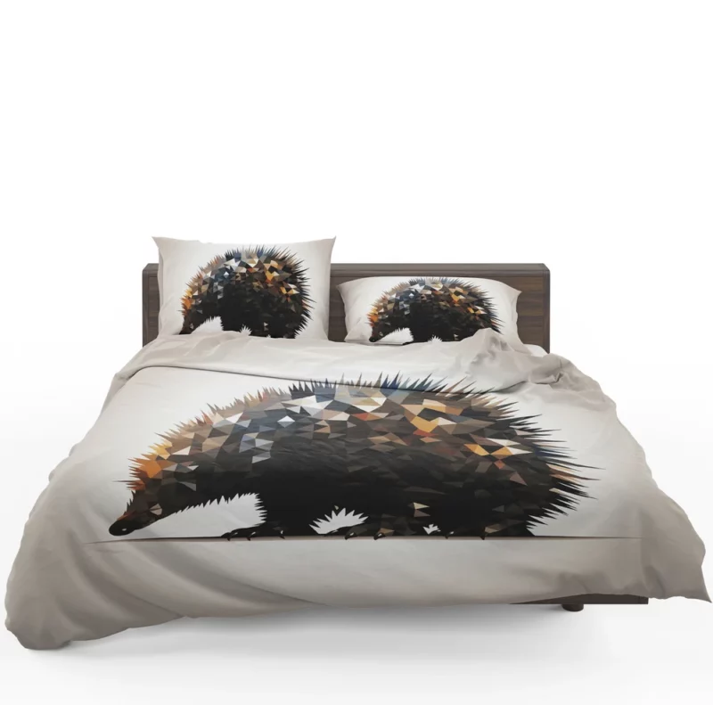 Geometric Porcupine Triangular Artistry Bedding Set 1