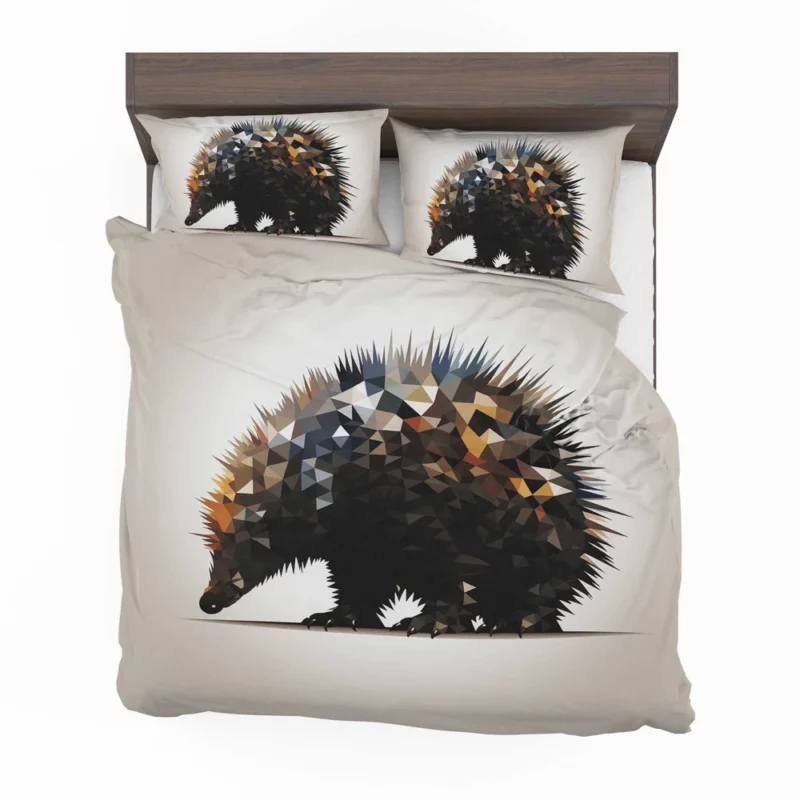 Geometric Porcupine Triangular Artistry Bedding Set 2