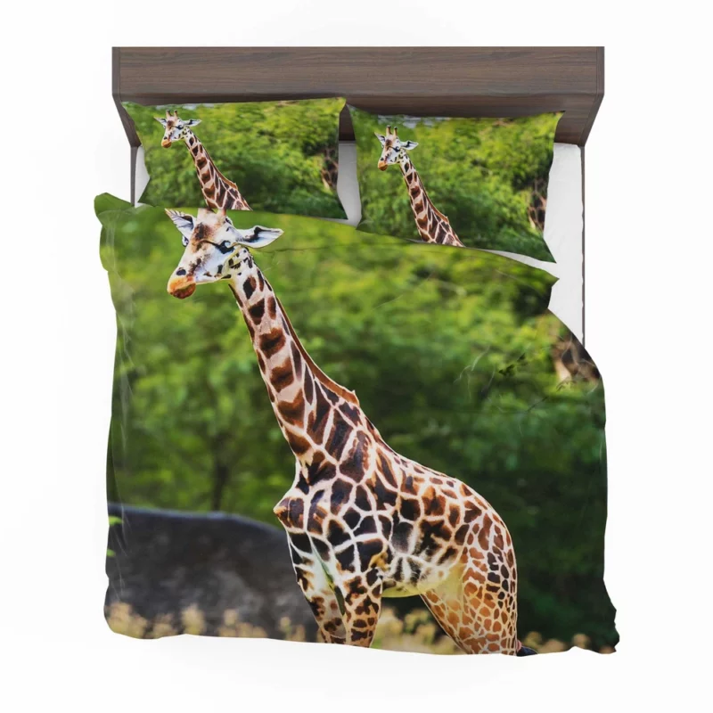 Giraffe Close-Up Photography Bedding Set 2