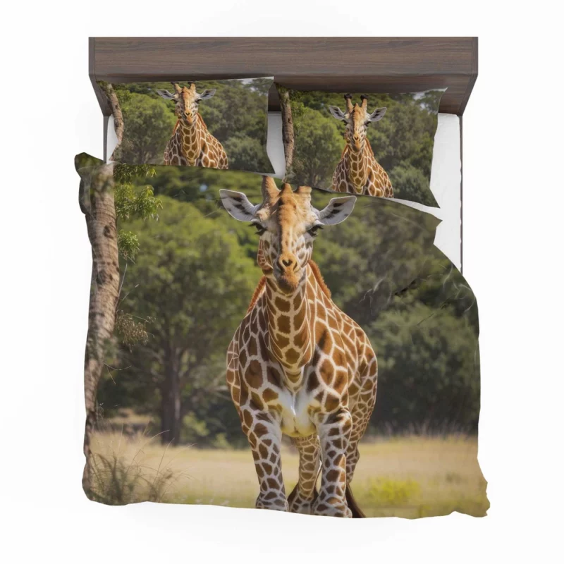 Giraffe Close-Up in Nature Bedding Set 2