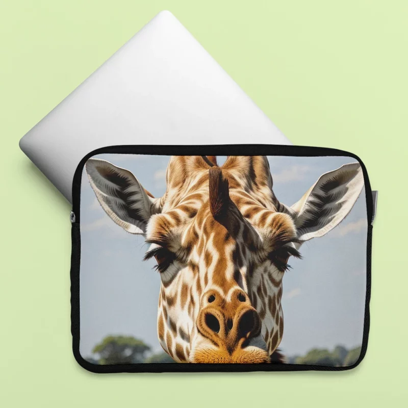 Giraffe in the Jungle Laptop Sleeve