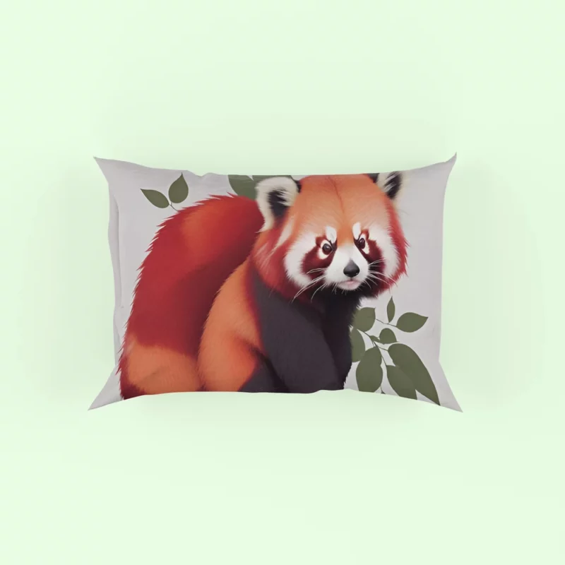 Happy Panda with a Joyful Demeanor Pillow Case