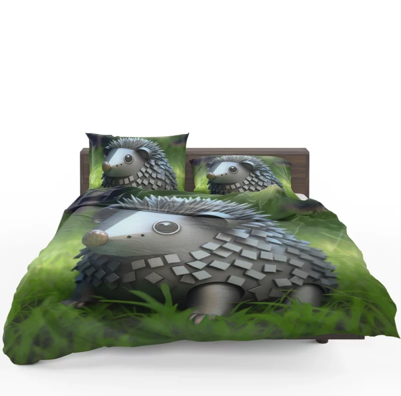 Hedgehog in Pokemon-Style Steel Bedding Set 1