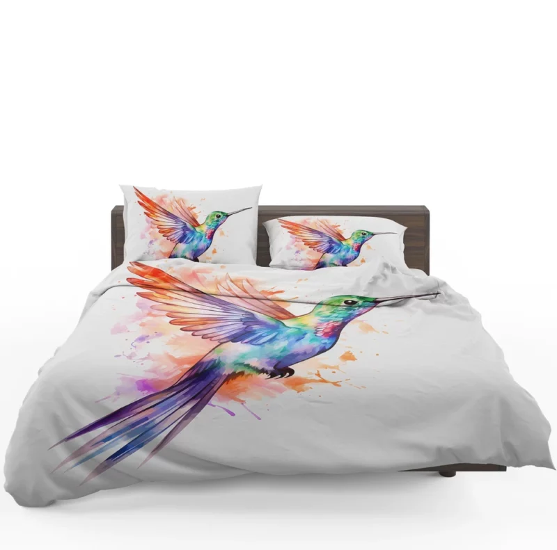 Hummingbird With Butterfly Wings Bedding Set 1