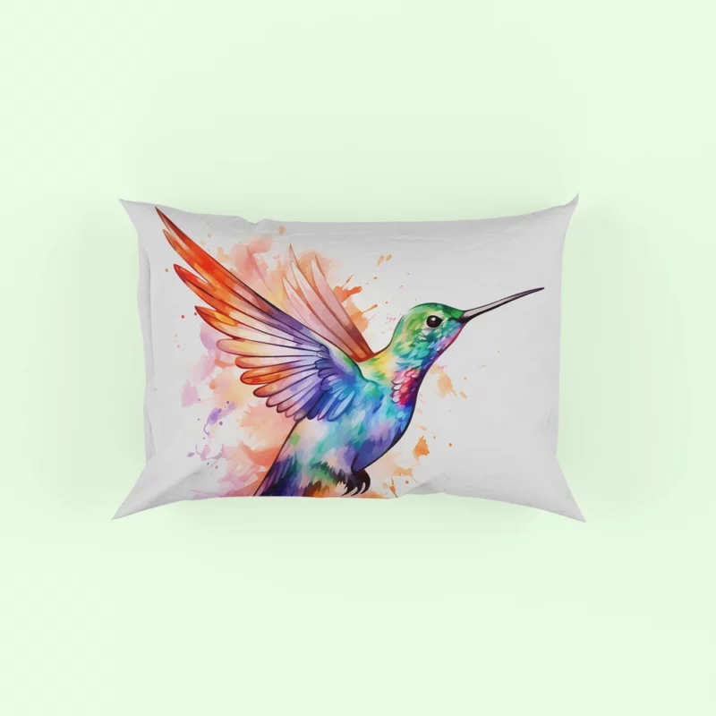 Hummingbird With Butterfly Wings Pillow Case