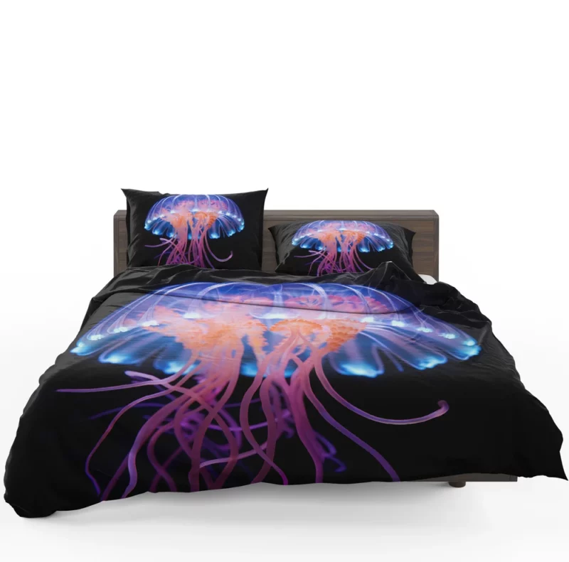 Jellyfish Aquatic Dance Bedding Set 1