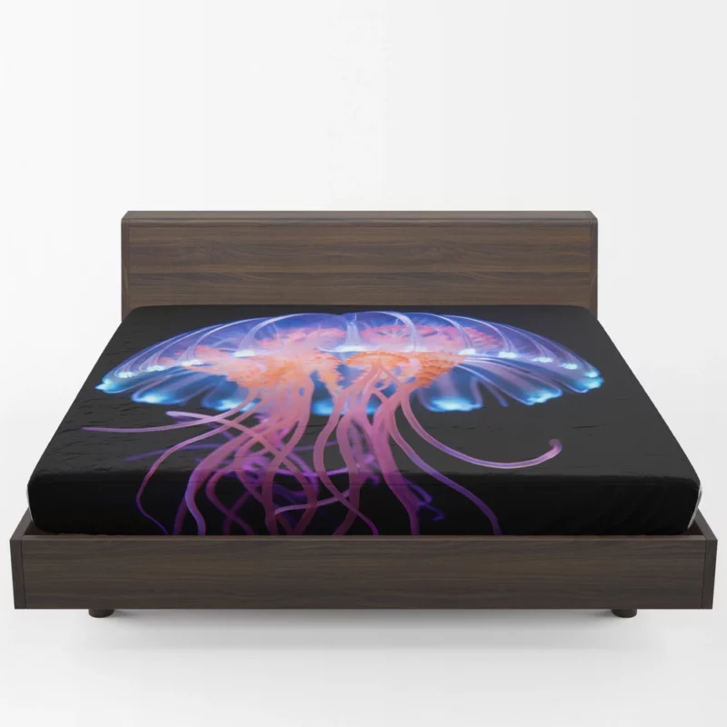 Jellyfish Aquatic Dance Fitted Sheet 1