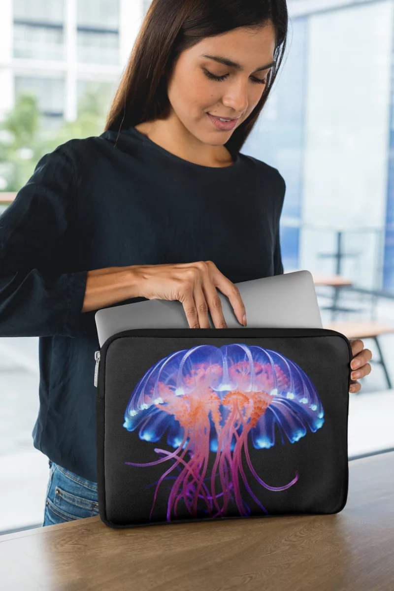 Jellyfish Aquatic Dance Laptop Sleeve 1