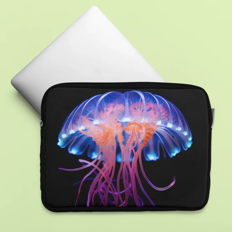 Jellyfish Aquatic Dance Laptop Sleeve