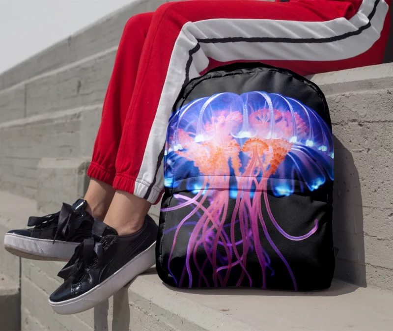 Jellyfish Aquatic Dance Minimalist Backpack 1