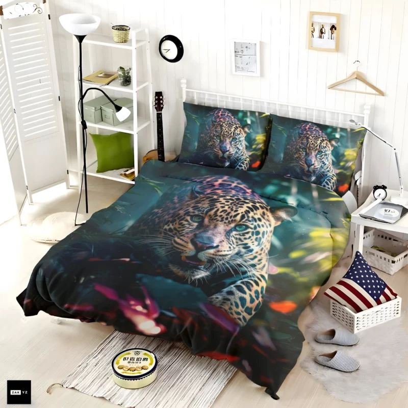 Jungle Racing Jaguar Bedding Set