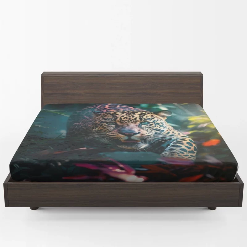 Jungle Racing Jaguar Fitted Sheet 1