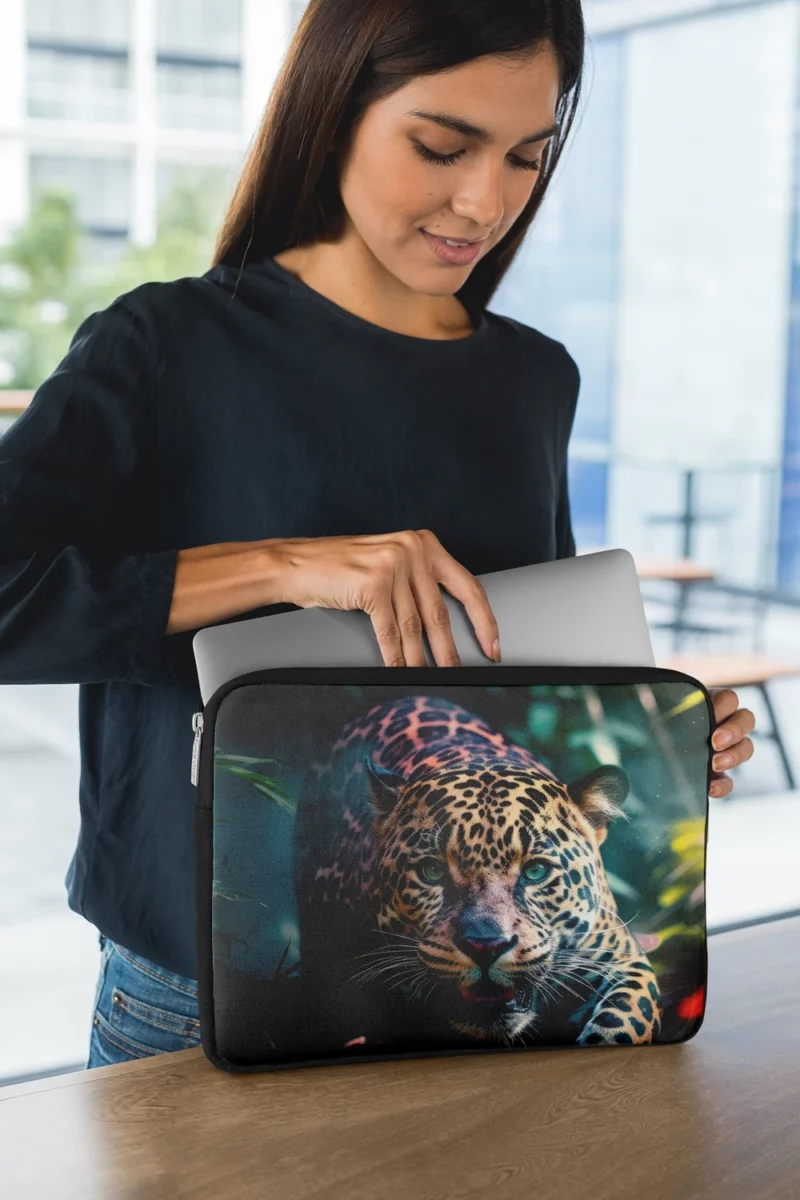 Jungle Racing Jaguar Laptop Sleeve 1