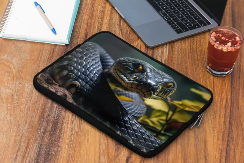 King Cobra AI Artwork Laptop Sleeve 2