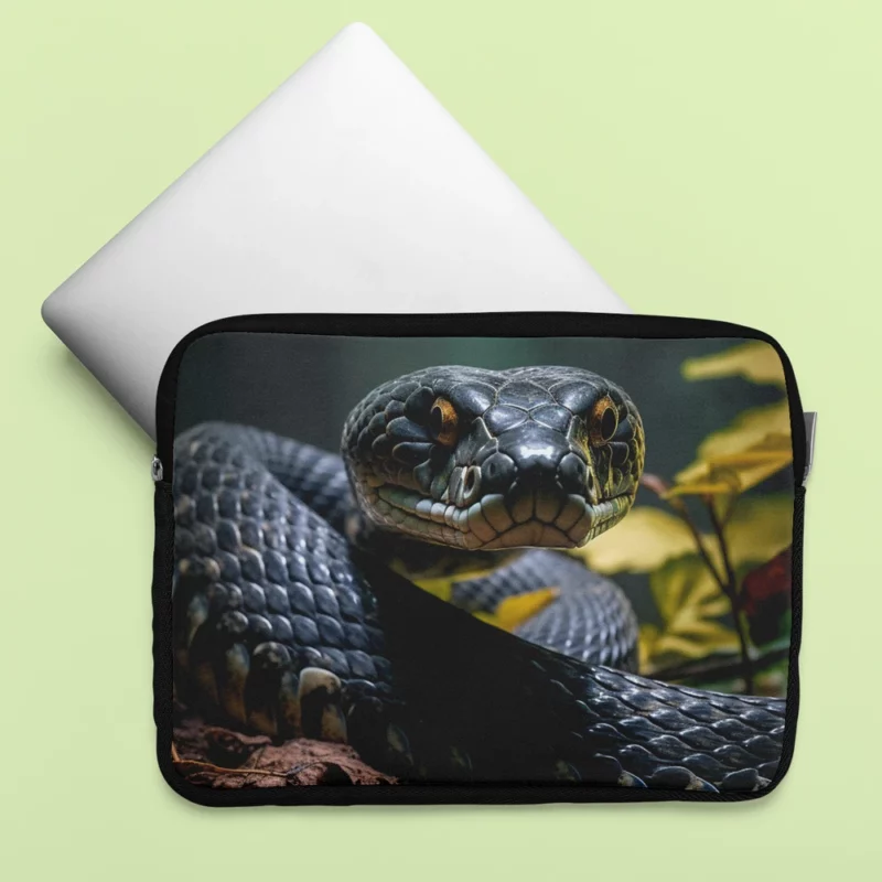 King Cobra AI Artwork Laptop Sleeve