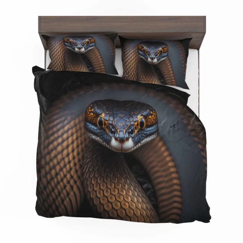 King Cobra Closeup Bedding Set 2