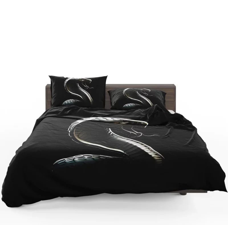 King Cobra Logo Elegant Bedding Set 1