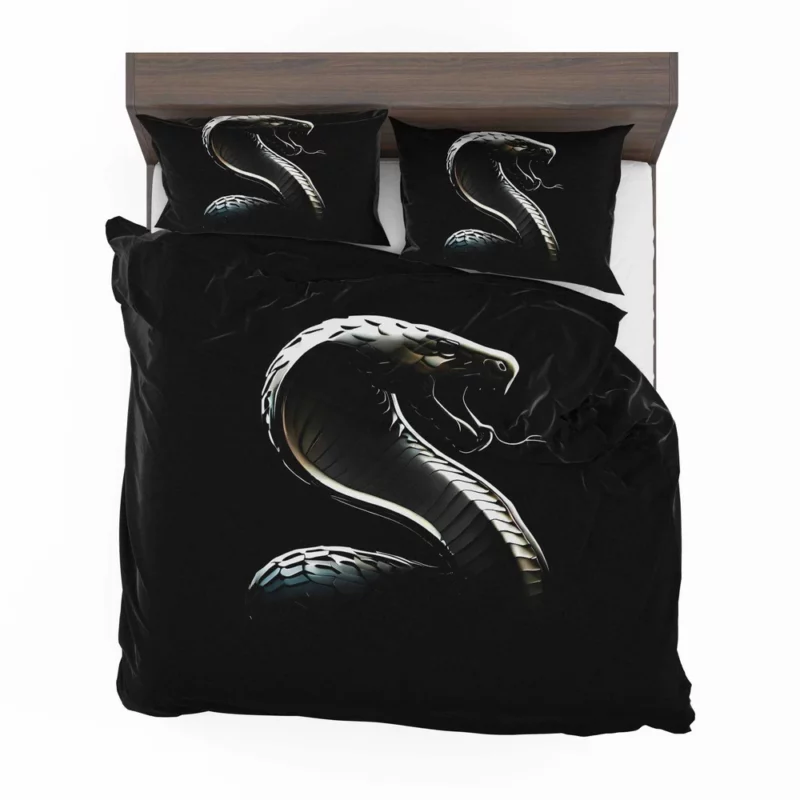 King Cobra Logo Elegant Bedding Set 2