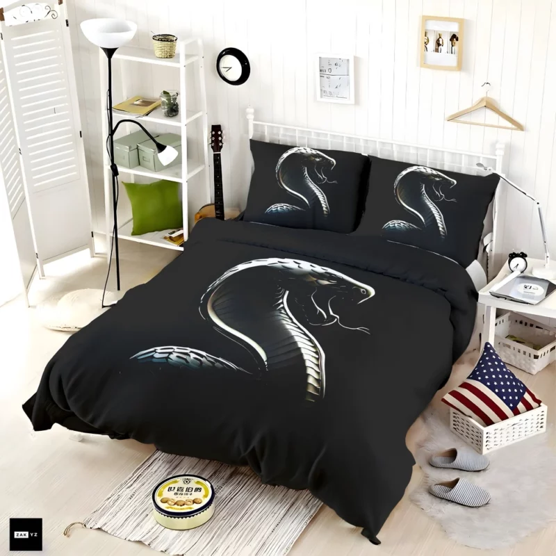 King Cobra Logo Elegant Bedding Set