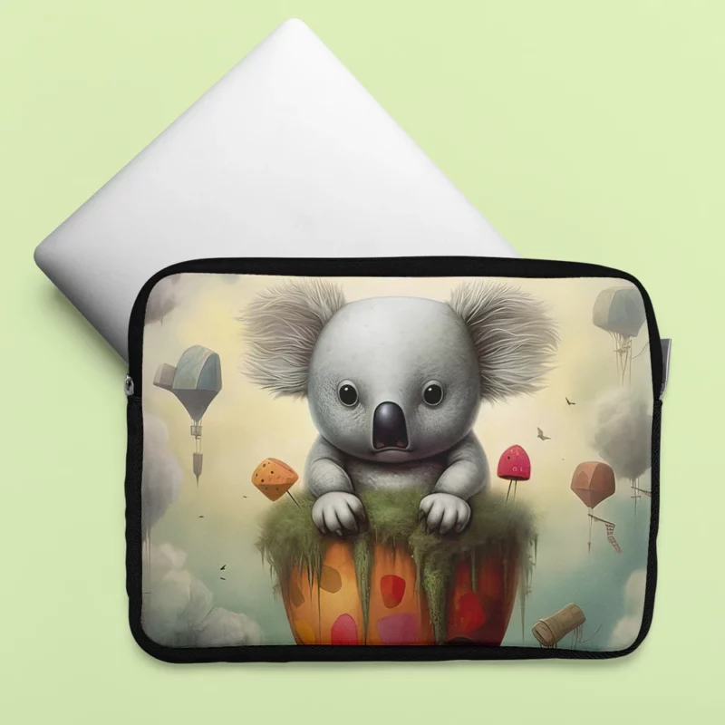 Koala Children Book Illustration Laptop Sleeve