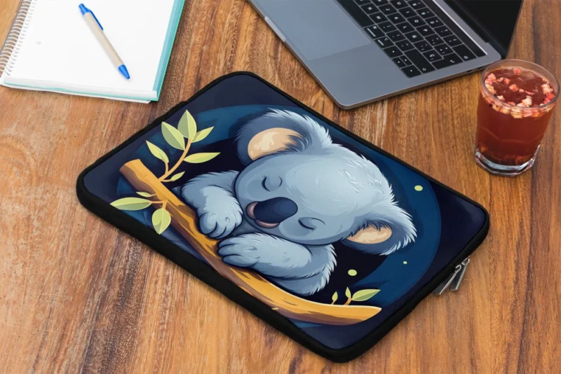 Koala T Shirt Graphics Laptop Sleeve 2