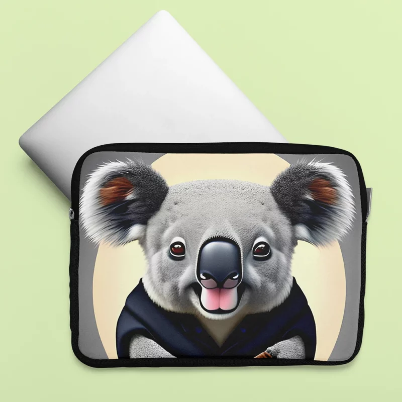 Koala Vector Illustration Laptop Sleeve