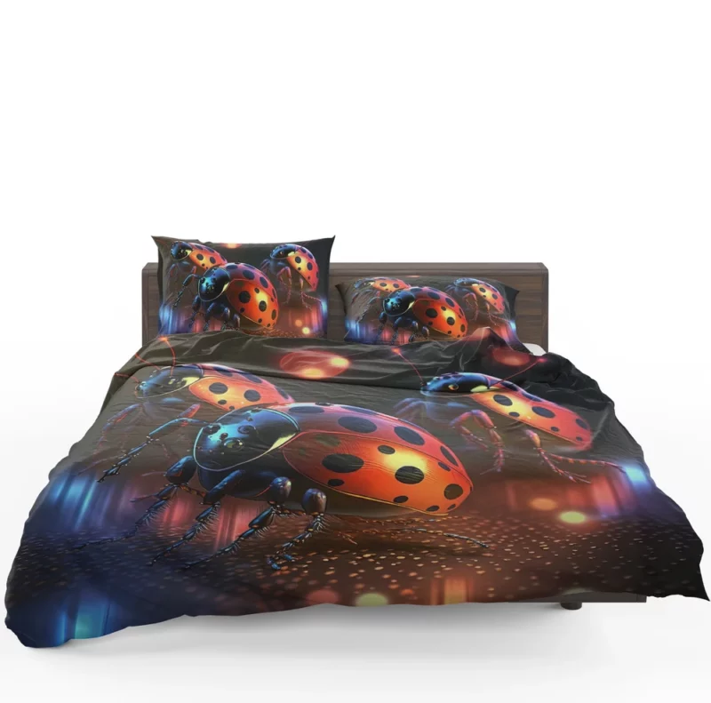 Ladybugs Disco Party Bedding Set 1