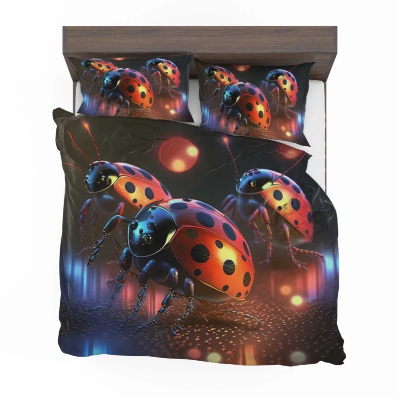 Ladybugs Disco Party Bedding Set 2