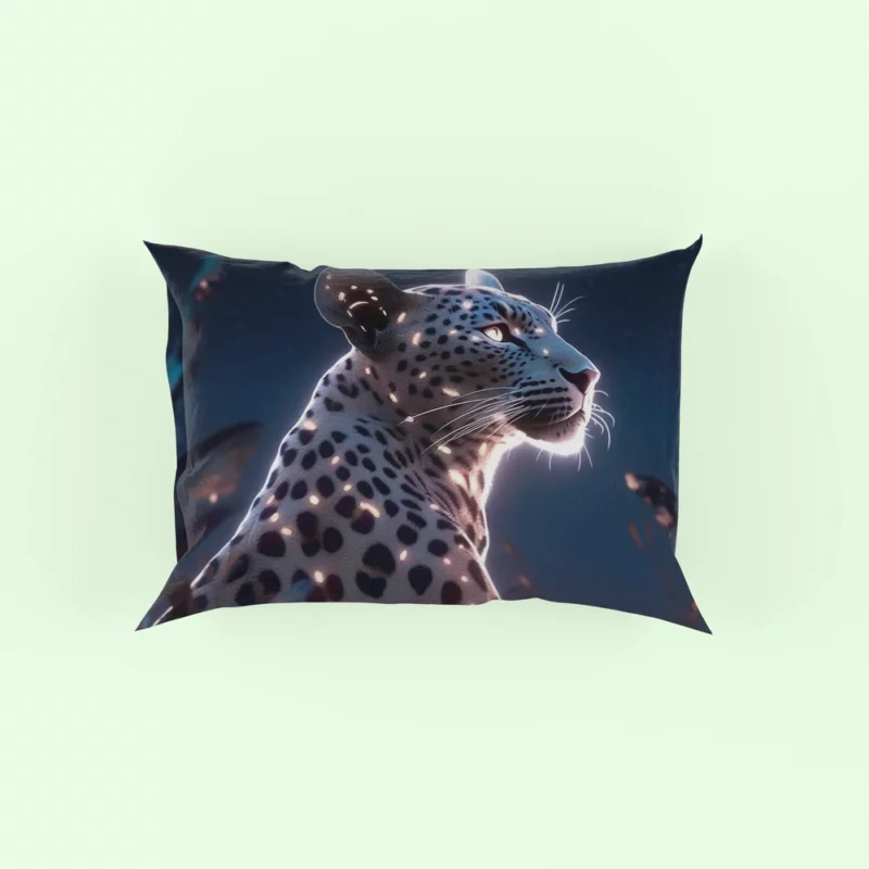 Leopard Lounging in Grass Pillow Case