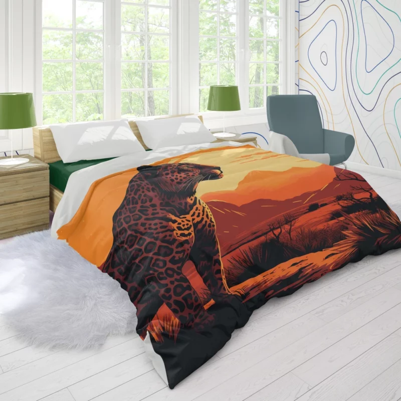 Leopard Standout Moment Duvet Cover