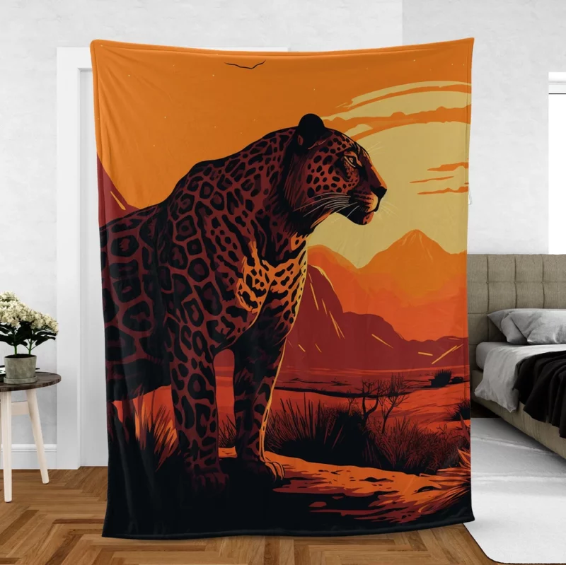 Leopard Standout Moment Fleece Blanket