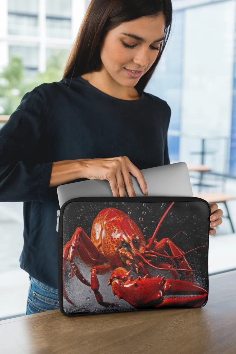 Lobster Illustration Laptop Sleeve 1